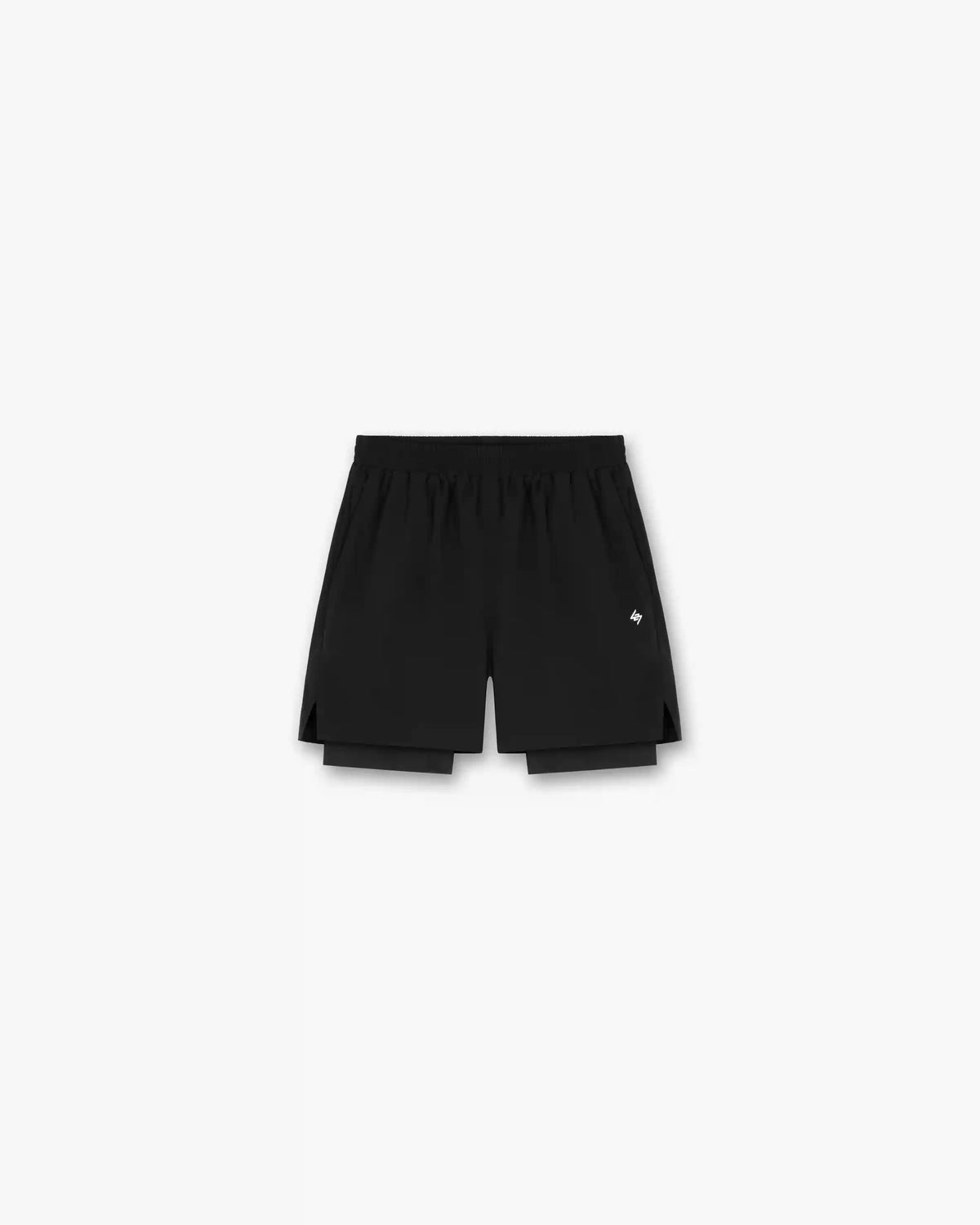 Team 247 2-In-1 Shorts - Black