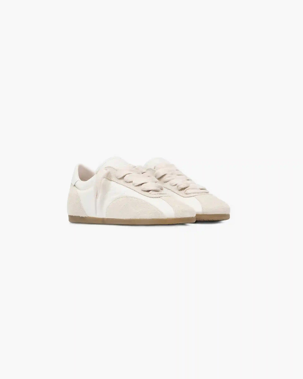 Low-Pro Leather Suede - Flat White Grey