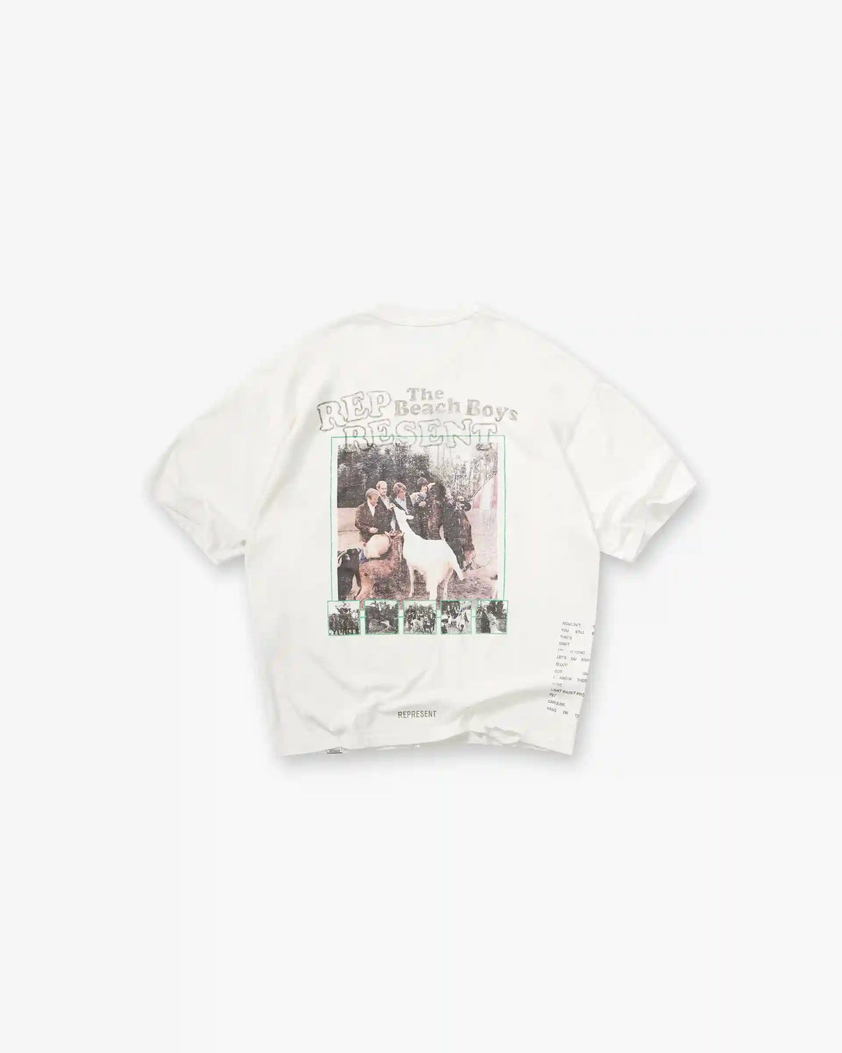 Represent x Beach Boys Pet Sounds T-Shirt - Flat White