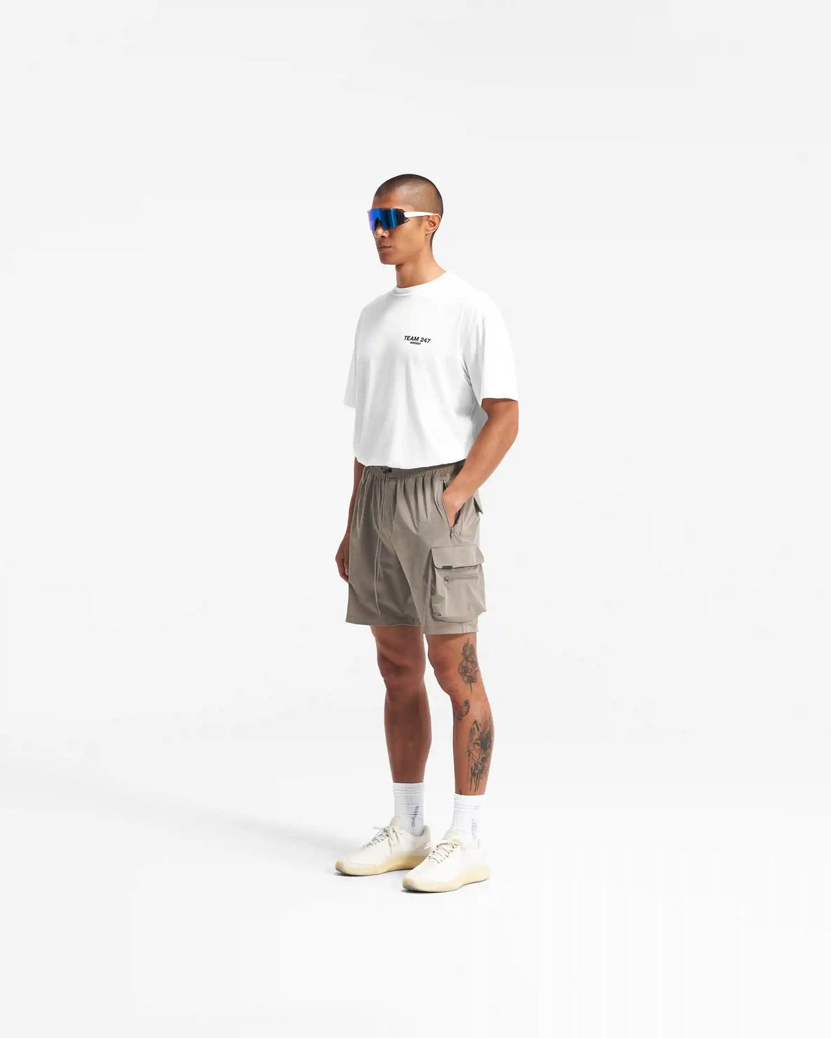 247 Shorts - Taupe