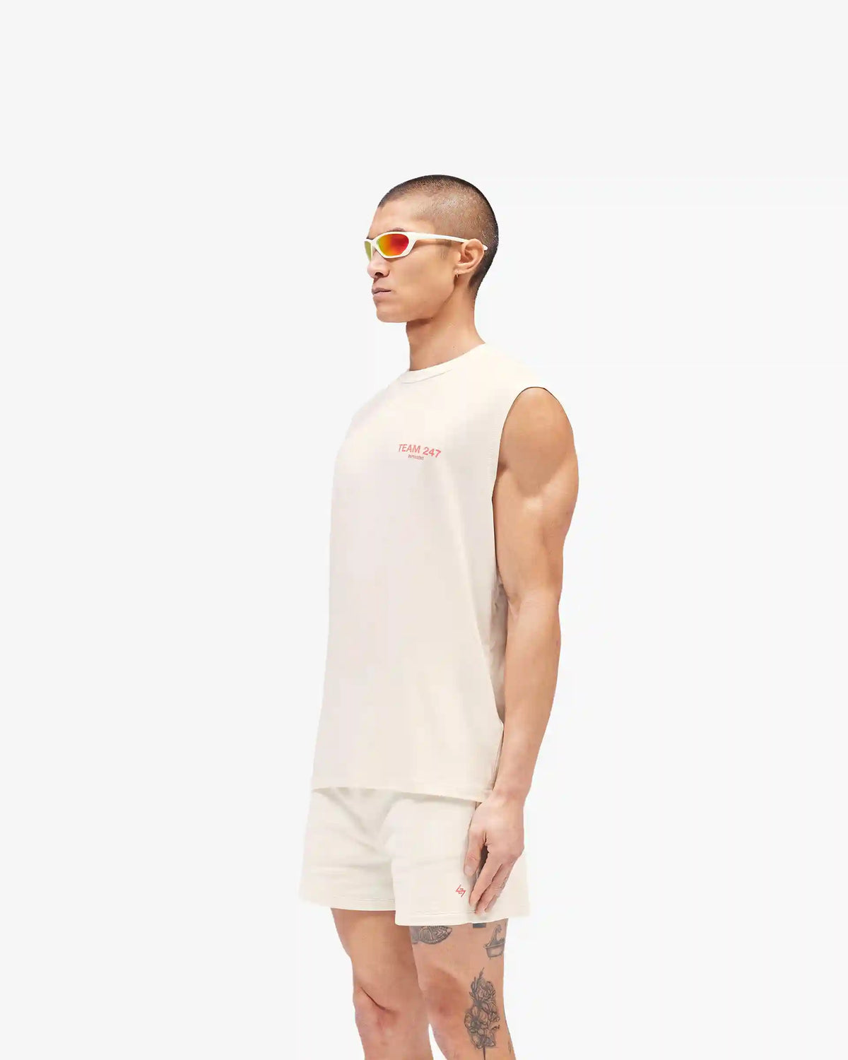 Team 247 Oversized Tank - Cream