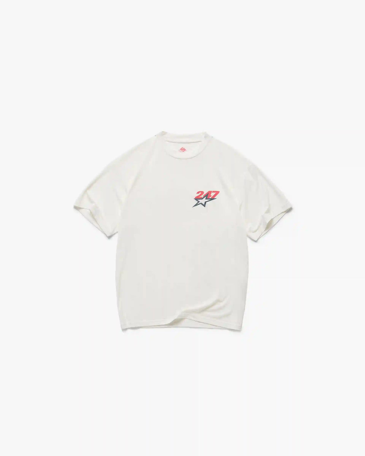 Team 247 Star Oversized T-Shirt - Flat White