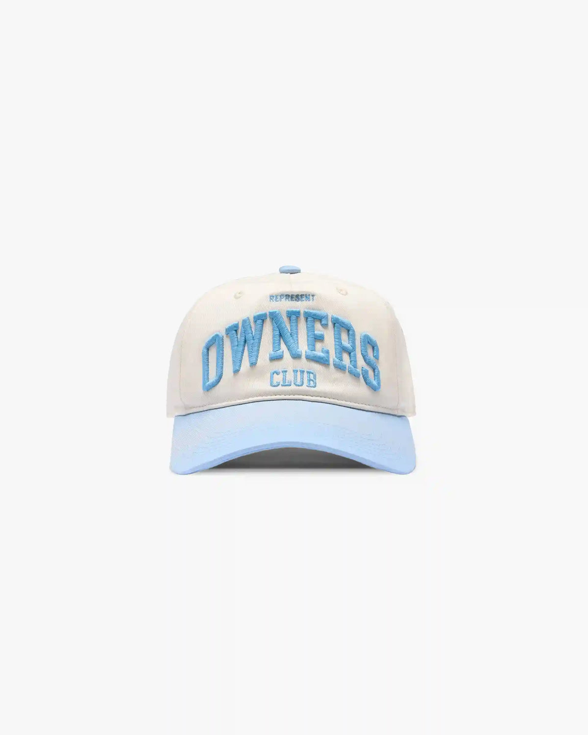 Represent Owners Club Washed Cap - Sky Blue