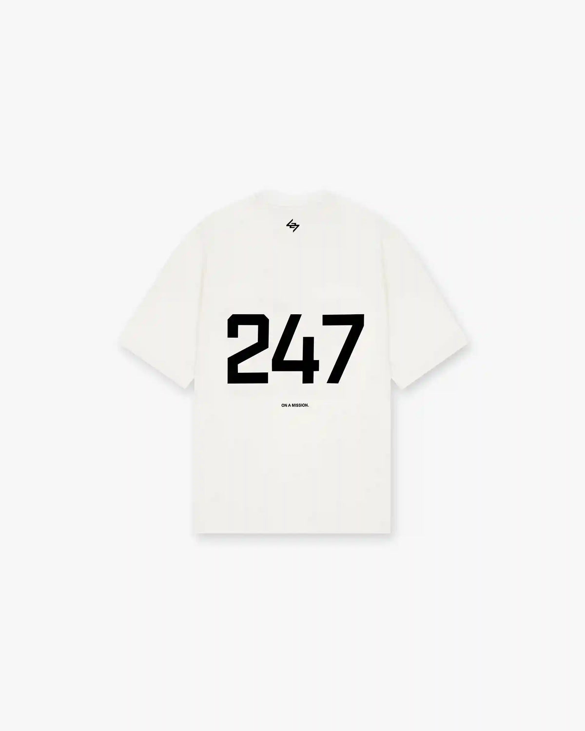 247 Oversized T-Shirt - Flat White
