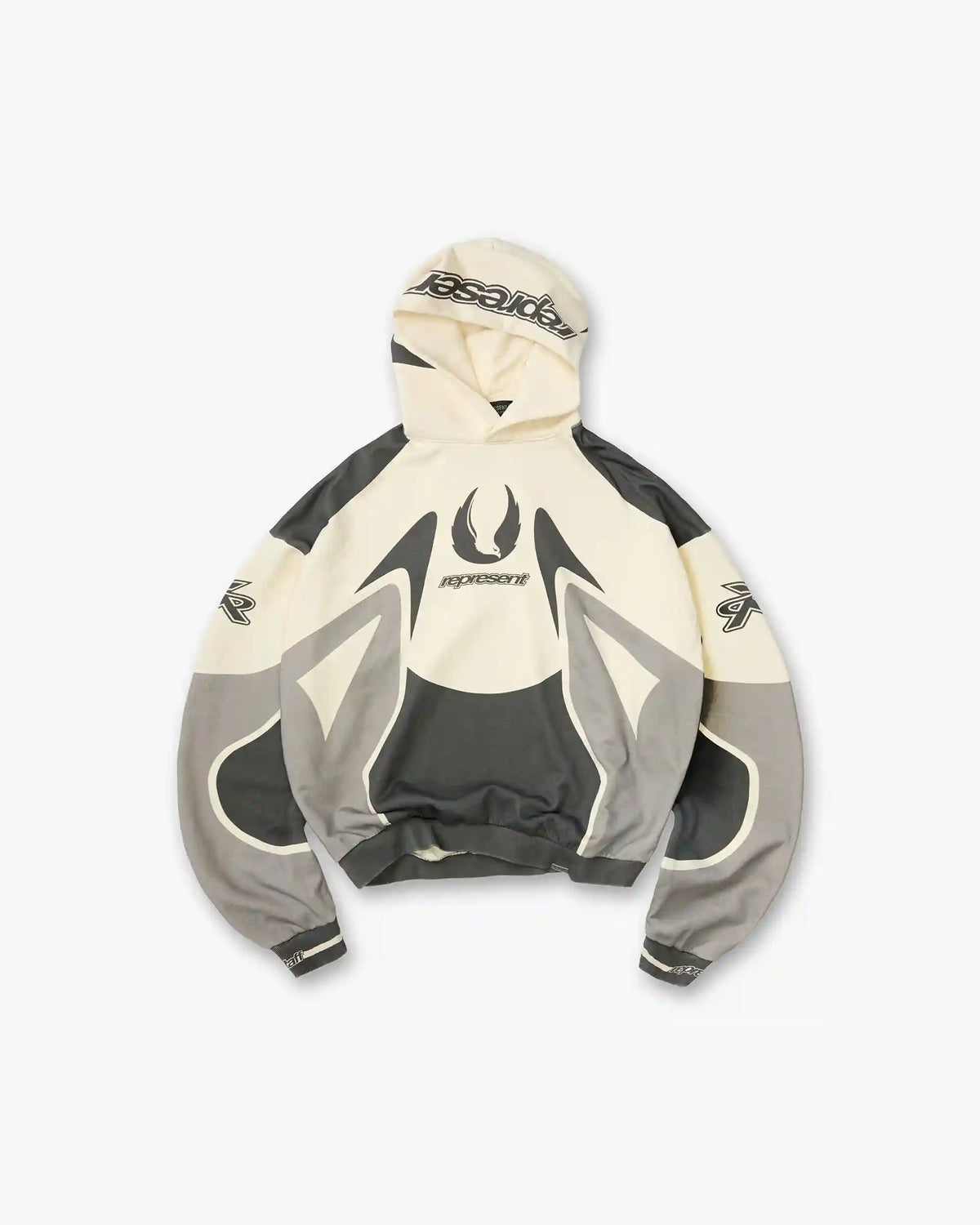 Represent X Belstaff Racing Hoodie - Dark Grey