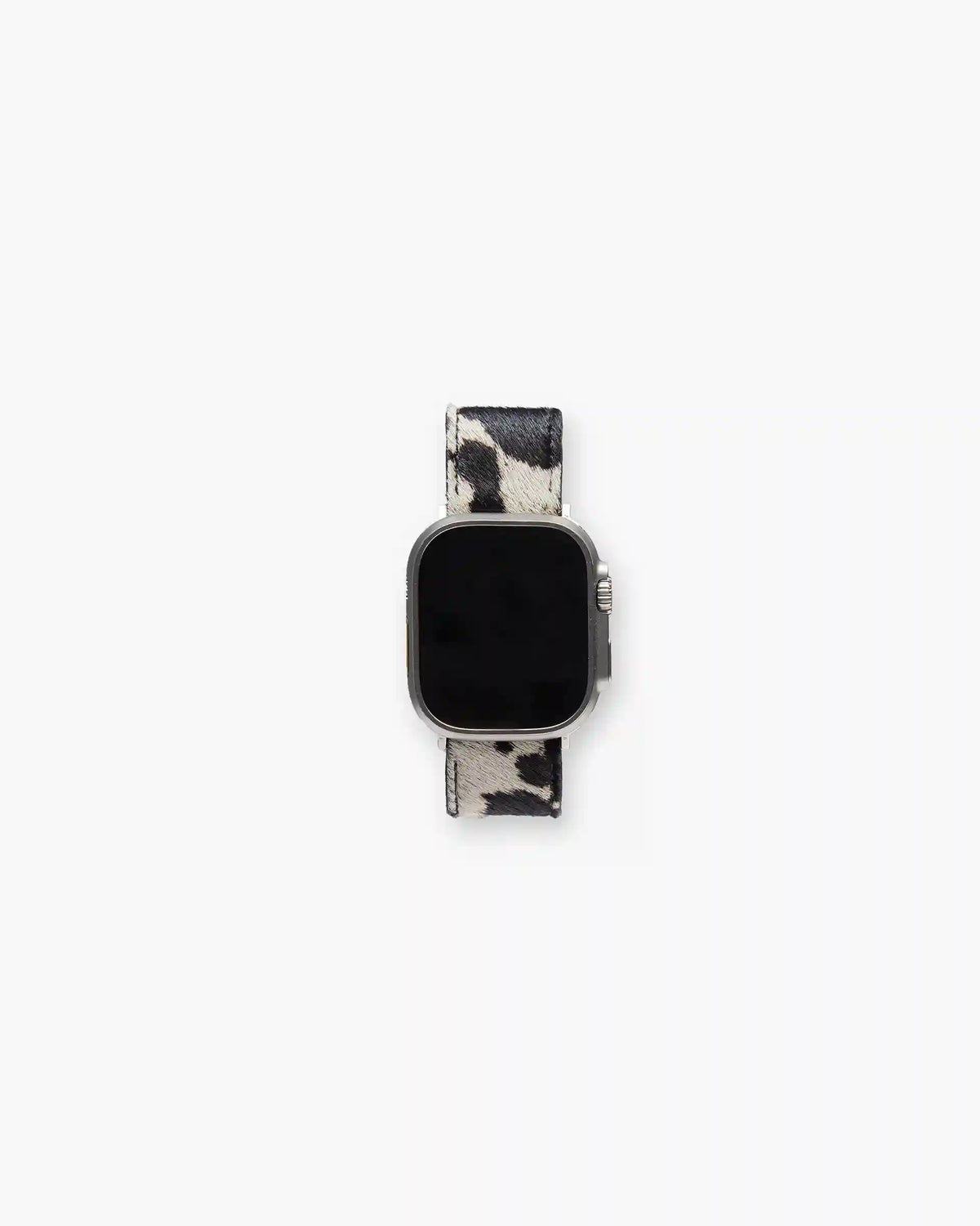 Cowhide Watch Strap - Flat White Jet Black