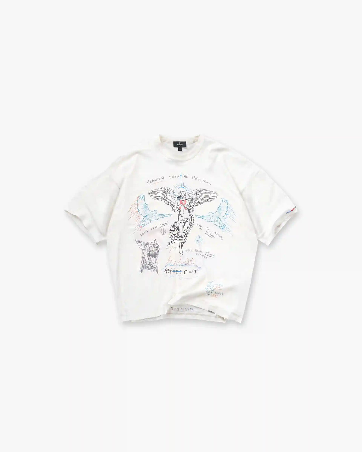 Heavier Than The Heavens T-Shirt - Antique White