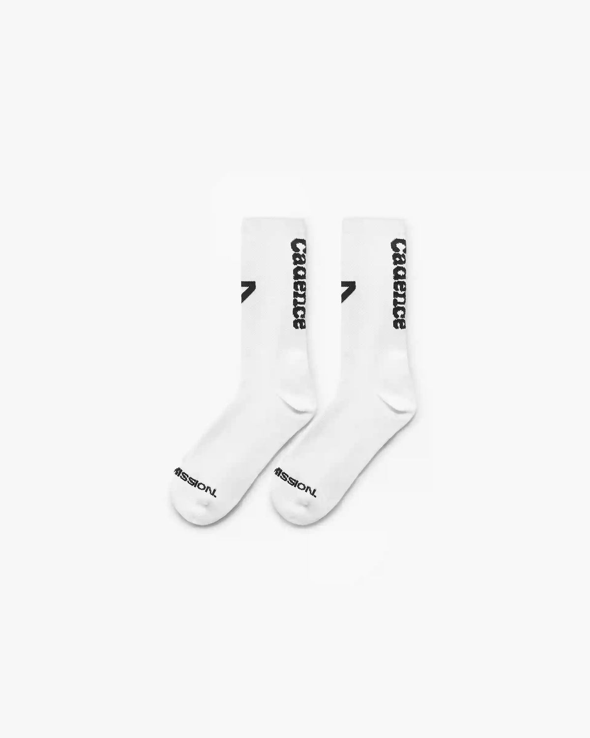 247 X Cadence Socks - White