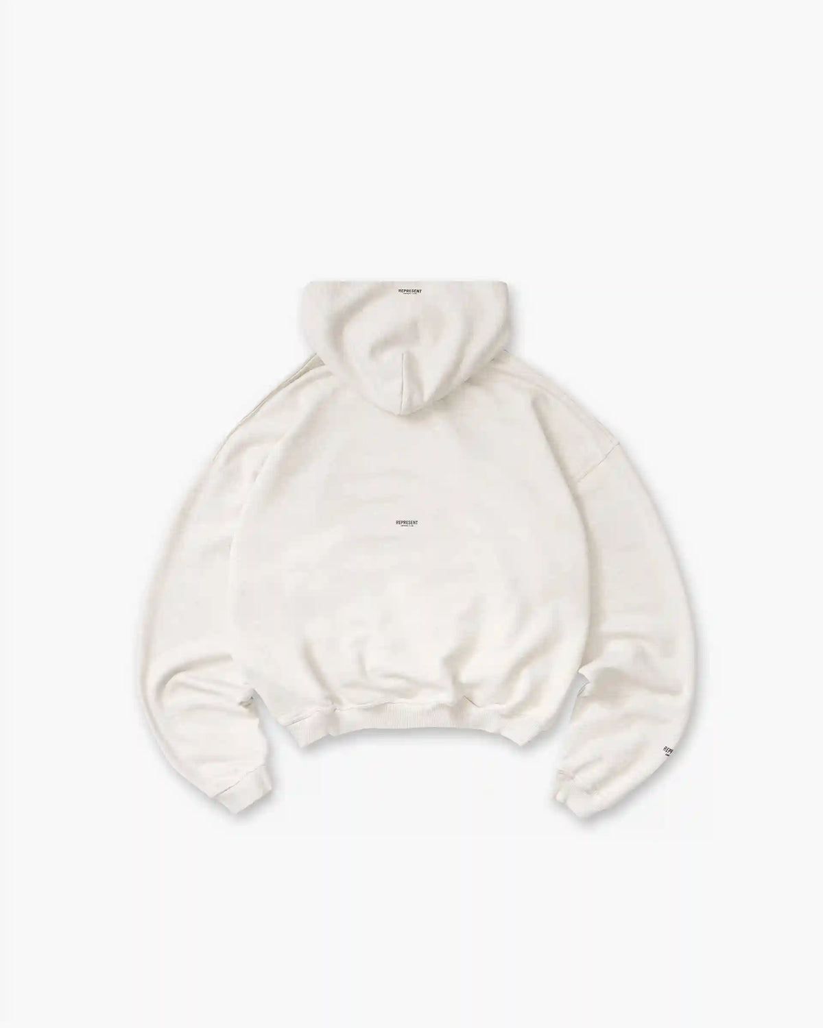 Micro Owners Club Hoodie - Cream Marl