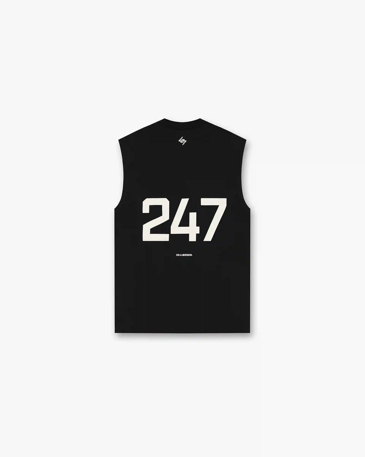 247 Oversized Tank - Jet Black