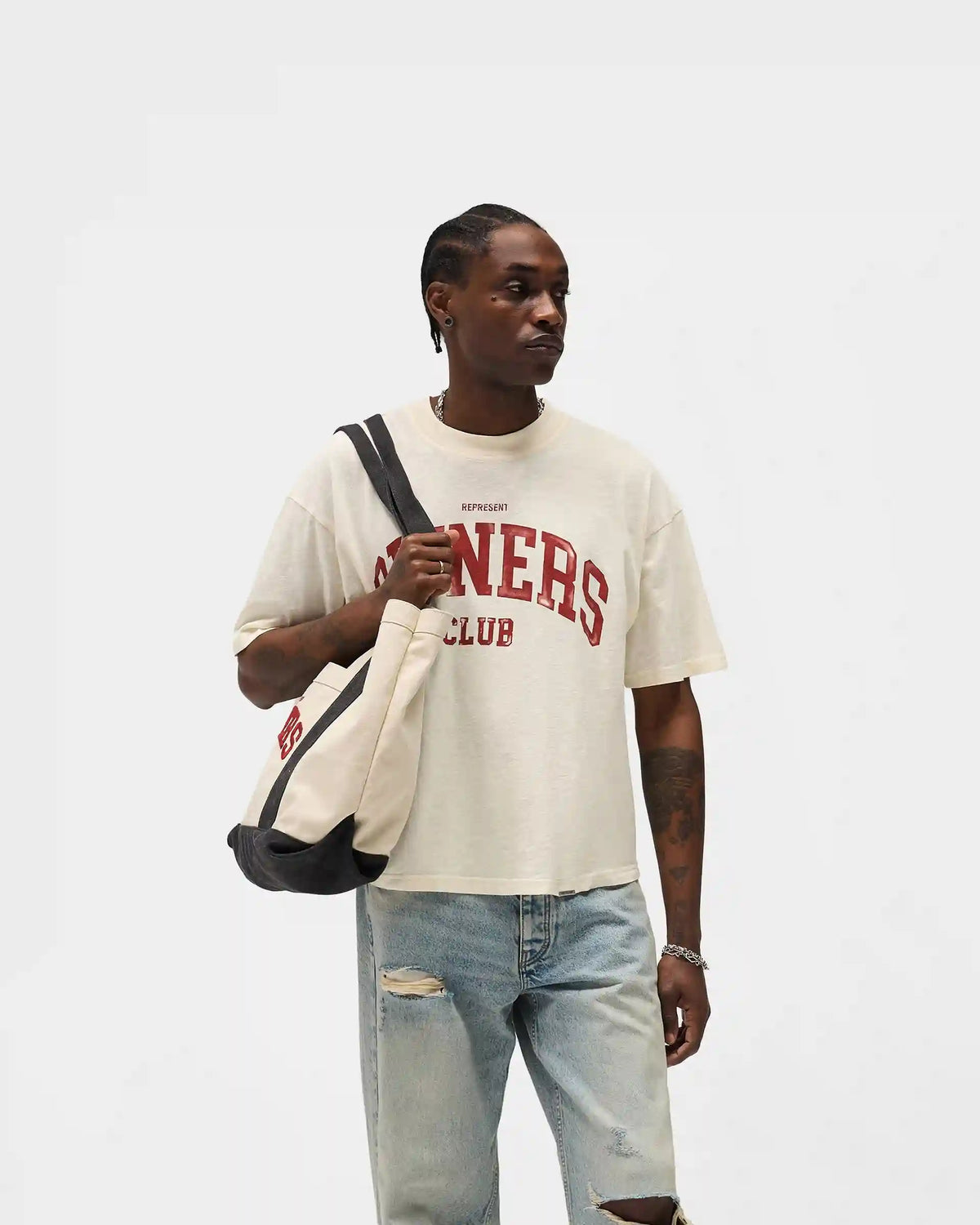 Represent Owners Club T-Shirt - Buttercream
