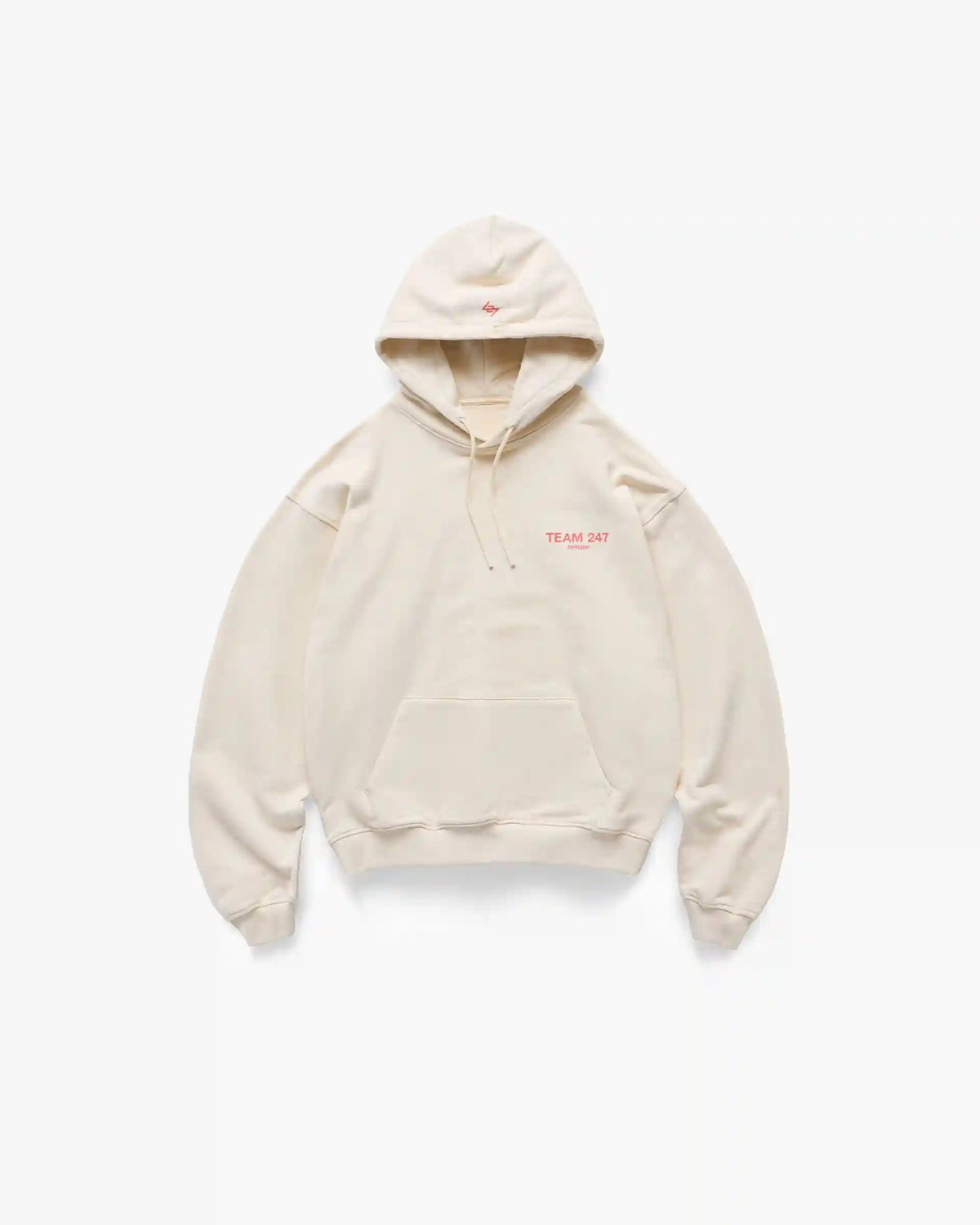 Team 247 Oversized Hoodie - Cream