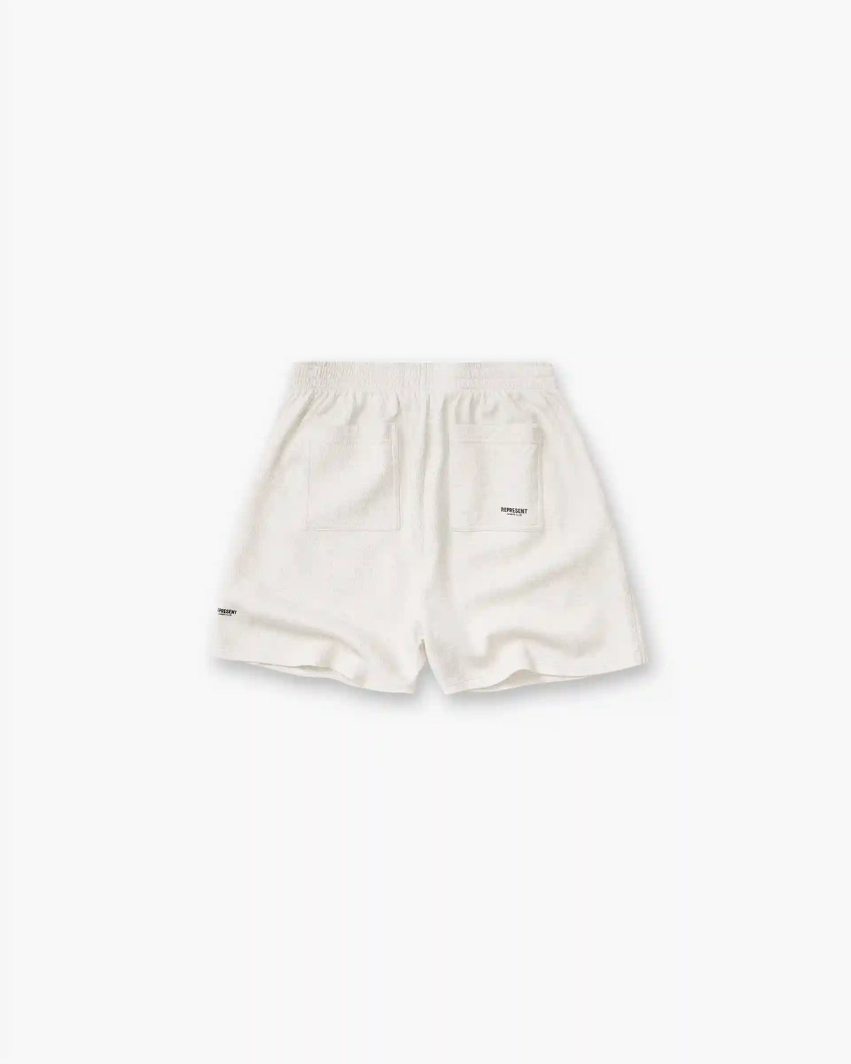 Micro Owners Club Mesh Shorts - Cream Marl