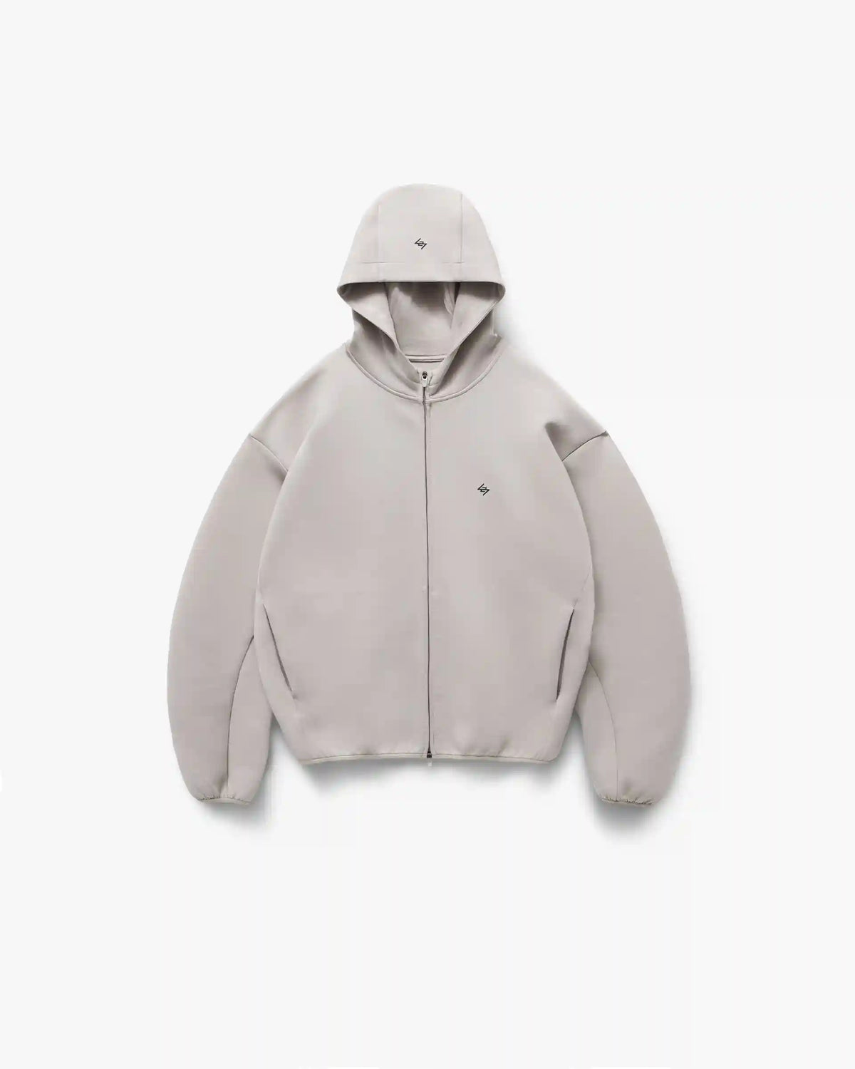 247 Form Zip Hoodie - Ash Grey