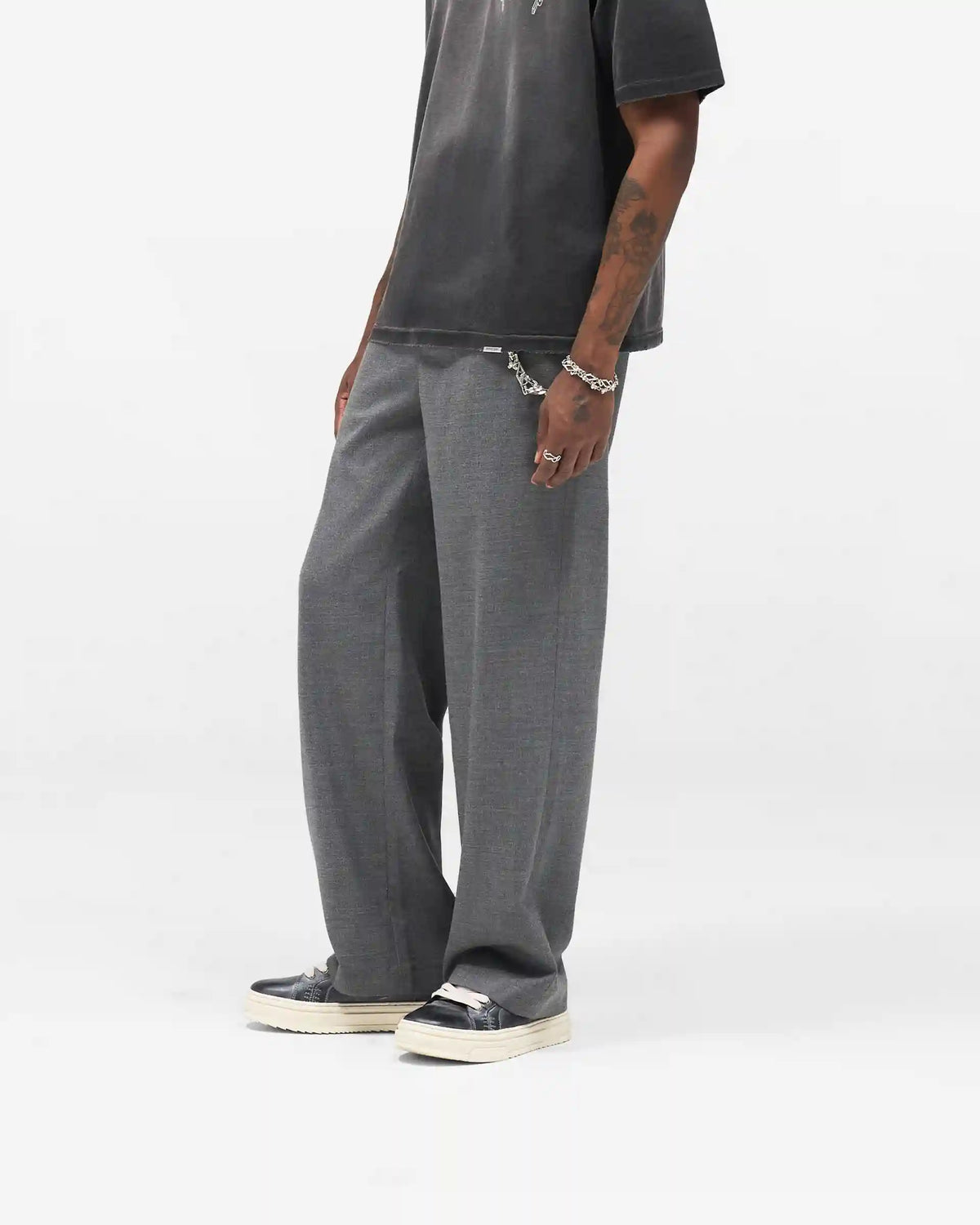 Wool Pant - Grey