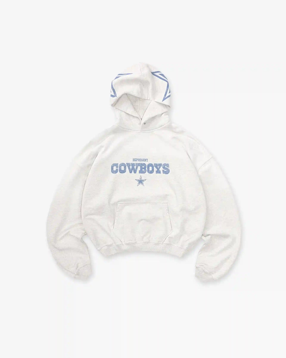 Dallas Cowboys x Represent Hoodie - Cream Marl