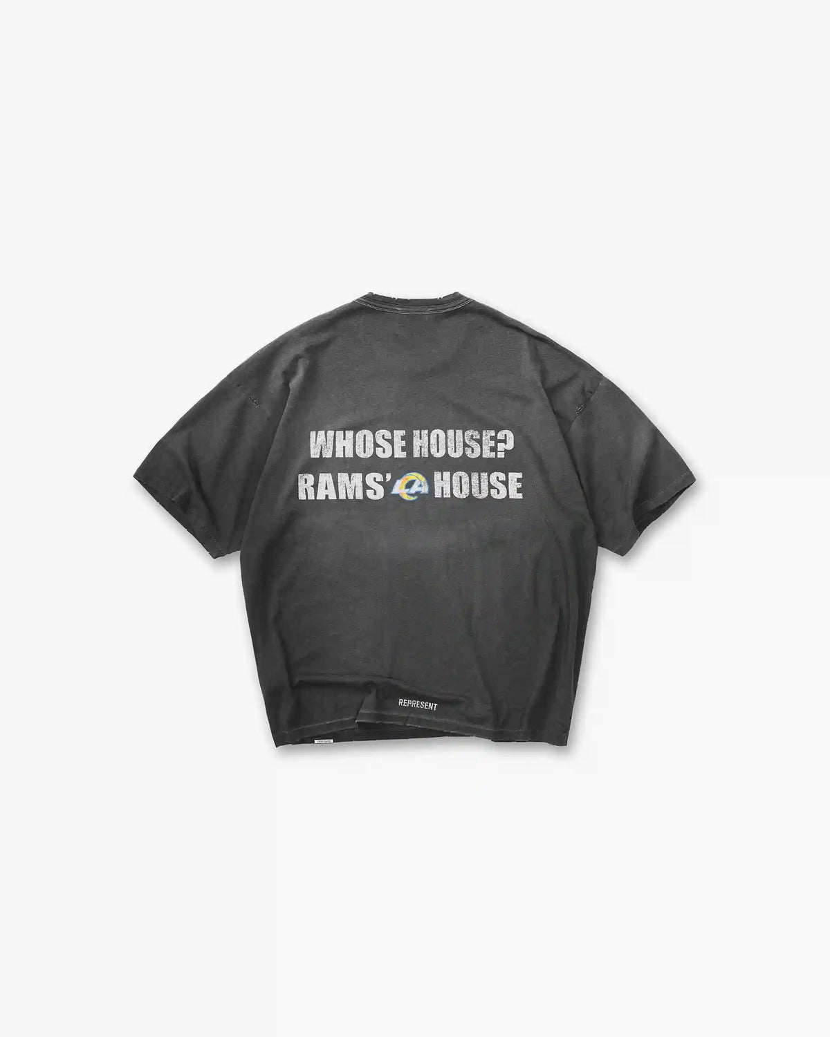 Los Angeles Rams x Represent T-Shirt - Stained Black