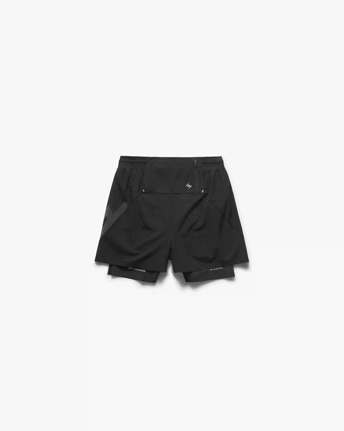 247 Ghost 2-In-1 Short - Jet Black