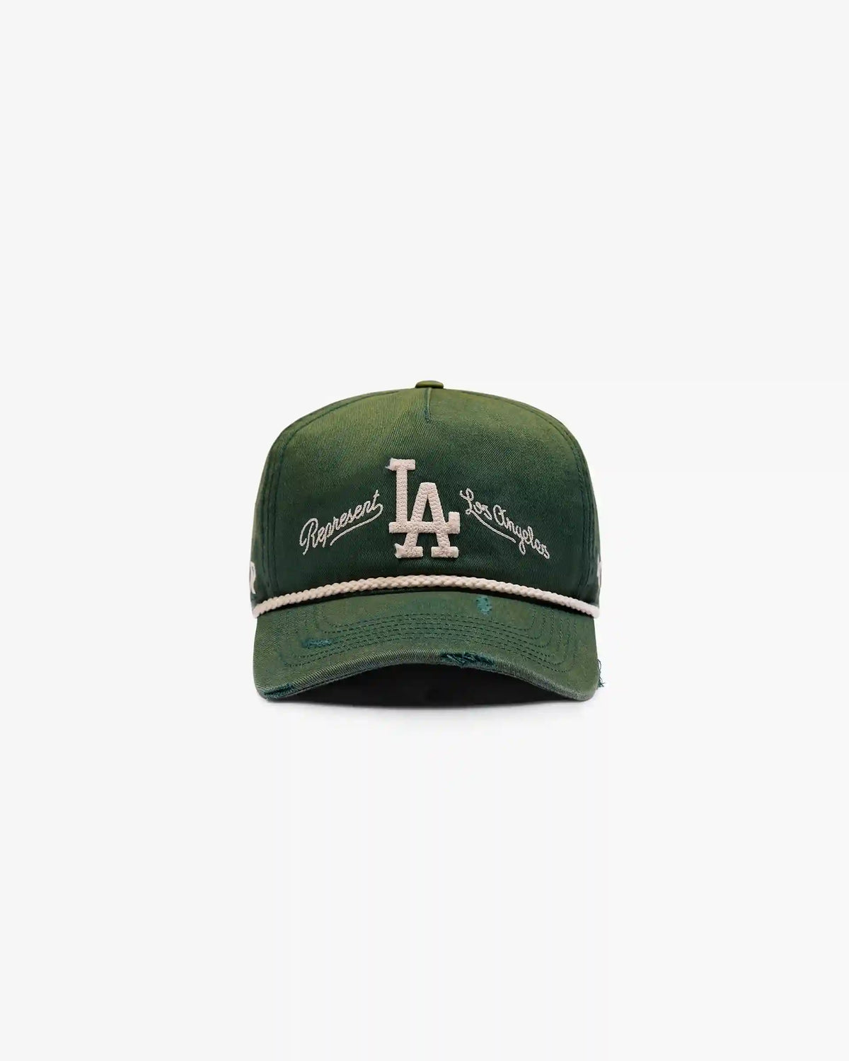 Los Angeles x Represent 47 Cap - Vintage Green