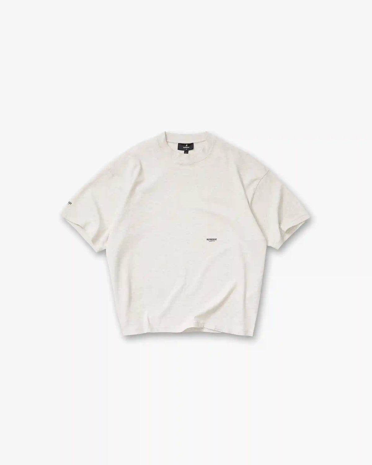 Micro Owners Club T-Shirt - Cream Marl