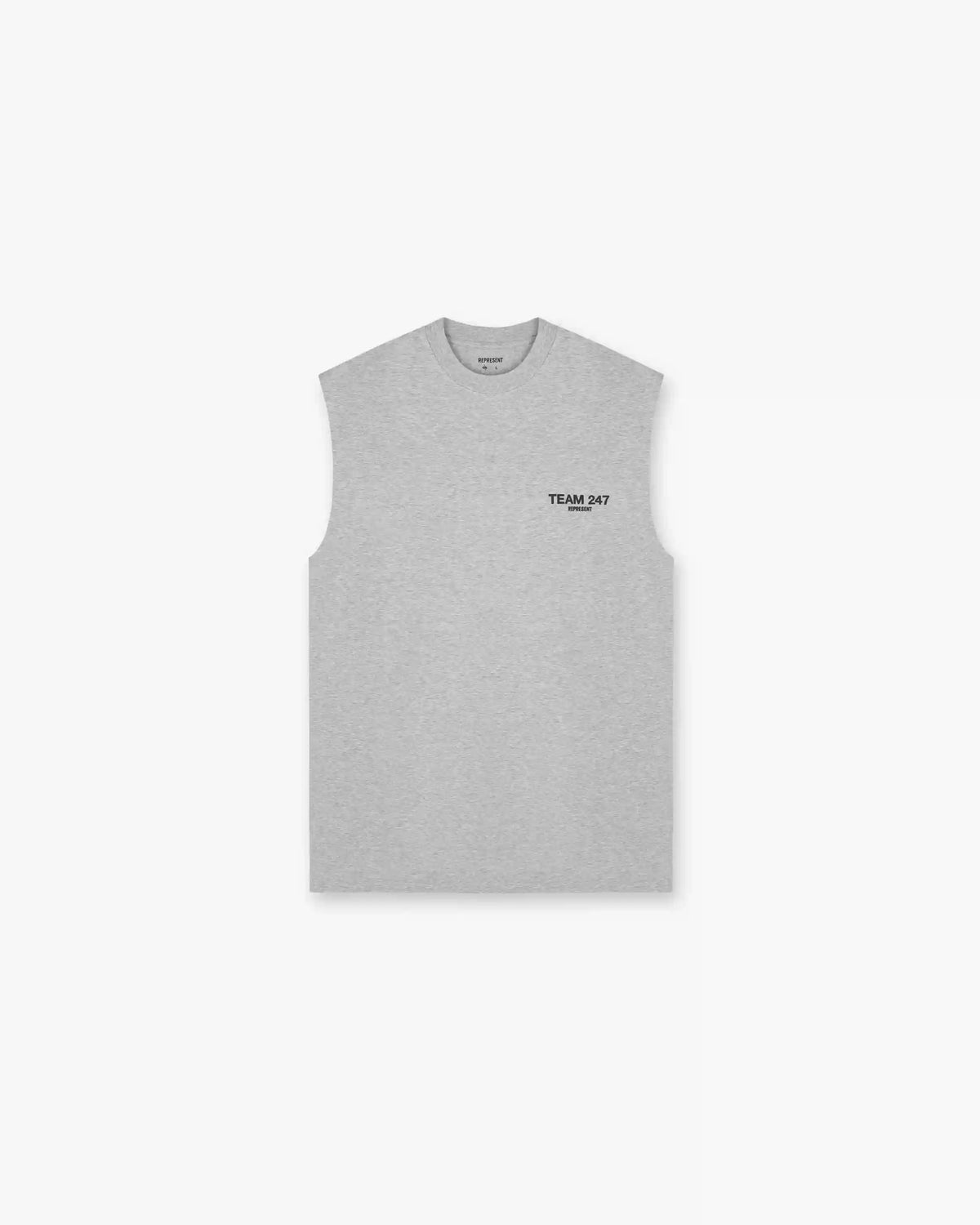 Team 247 Oversized Tank - Ash Grey