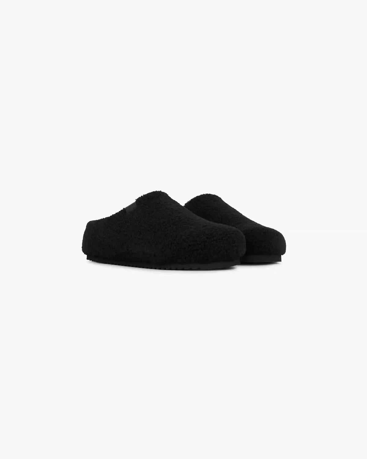 Fluffy Mule - Black