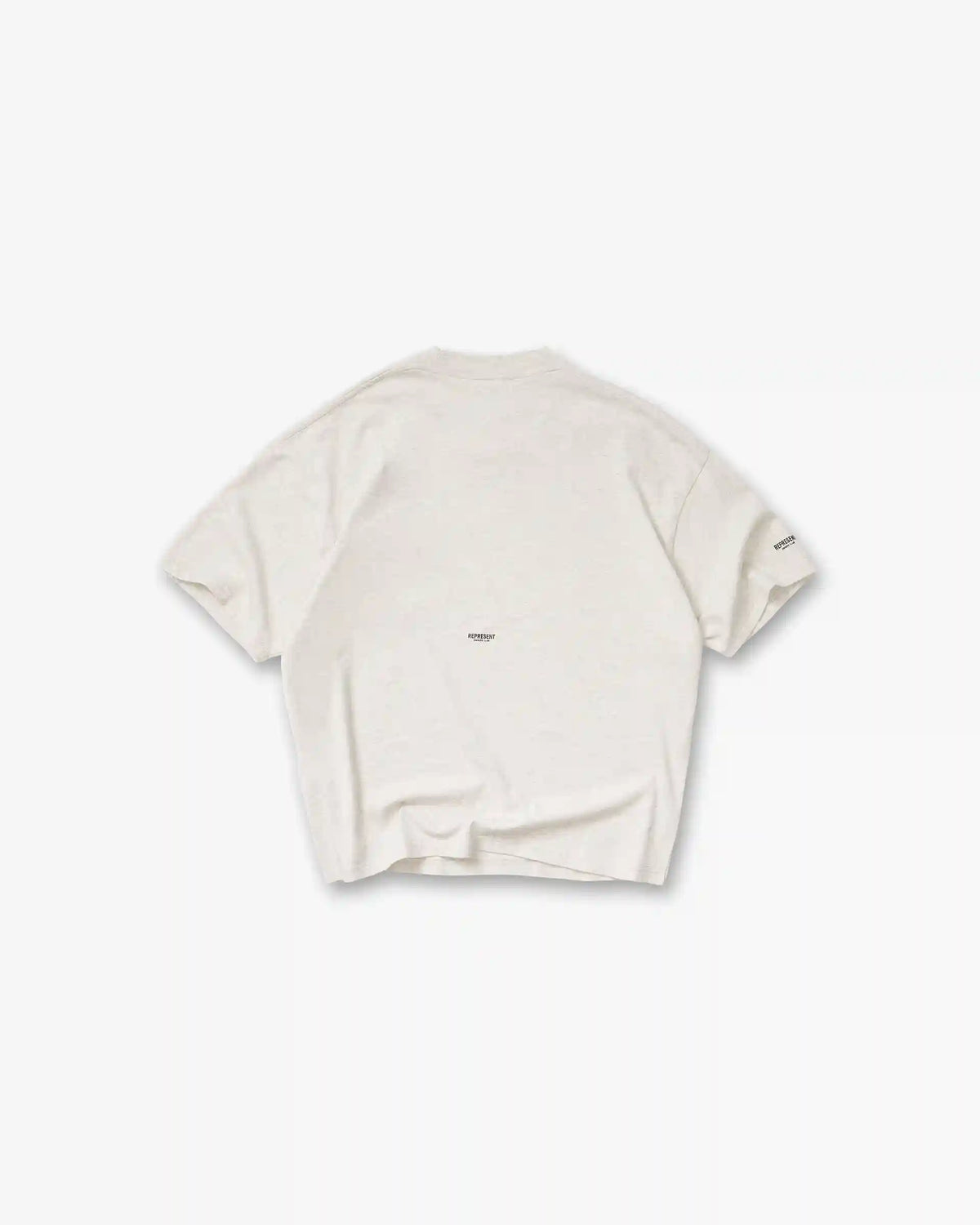 Micro Owners Club T-Shirt - Cream Marl