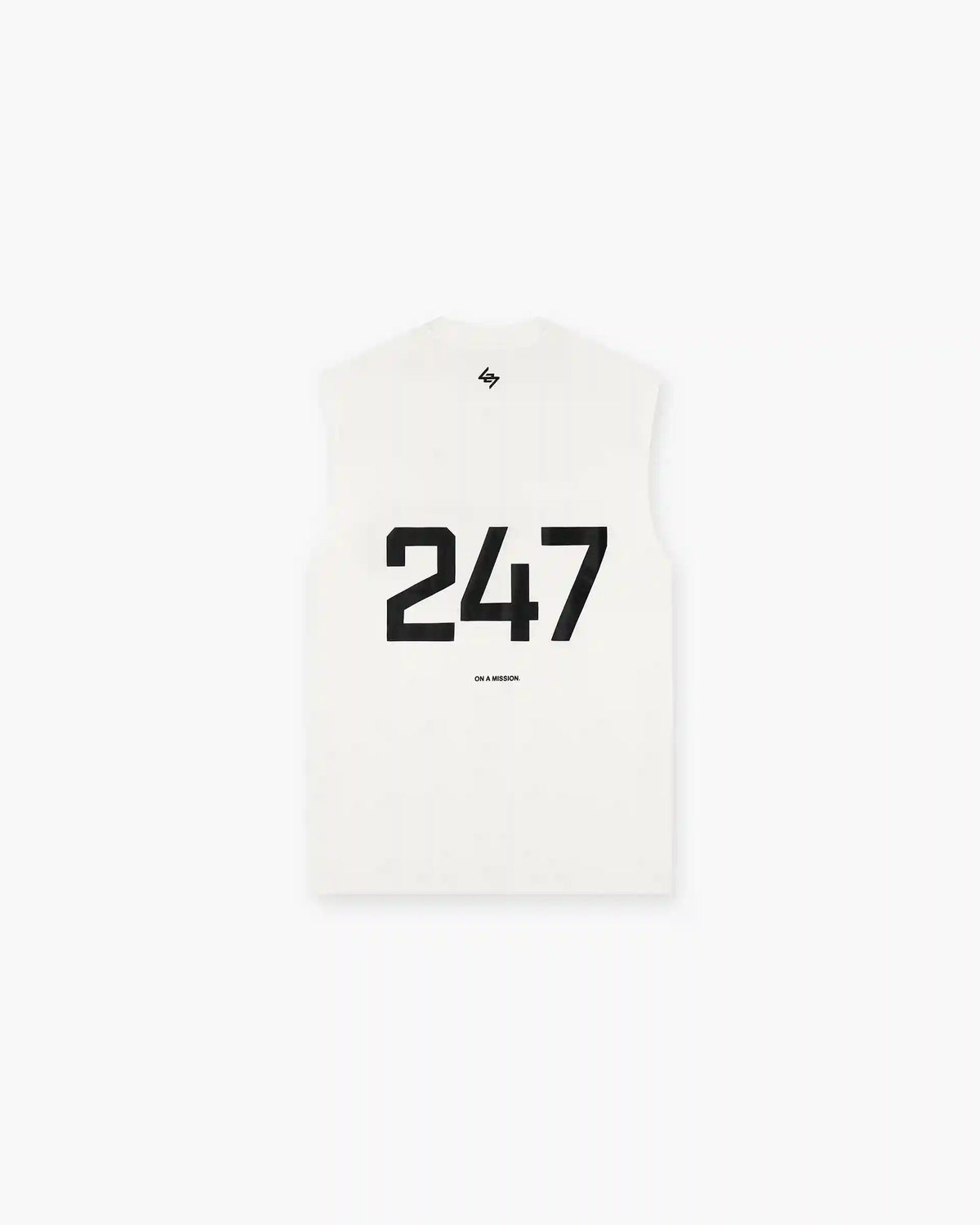 247 Oversized Tank - Flat White