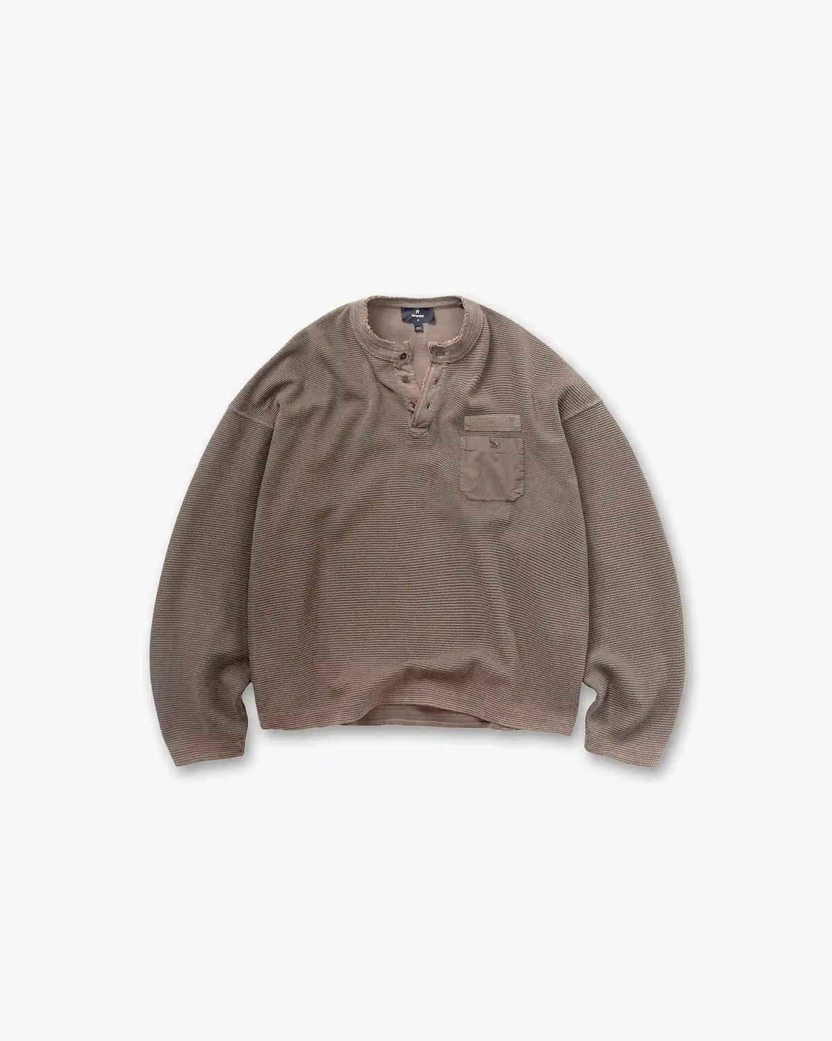 Heavyweight Henley Sweater - Vintage Falcon