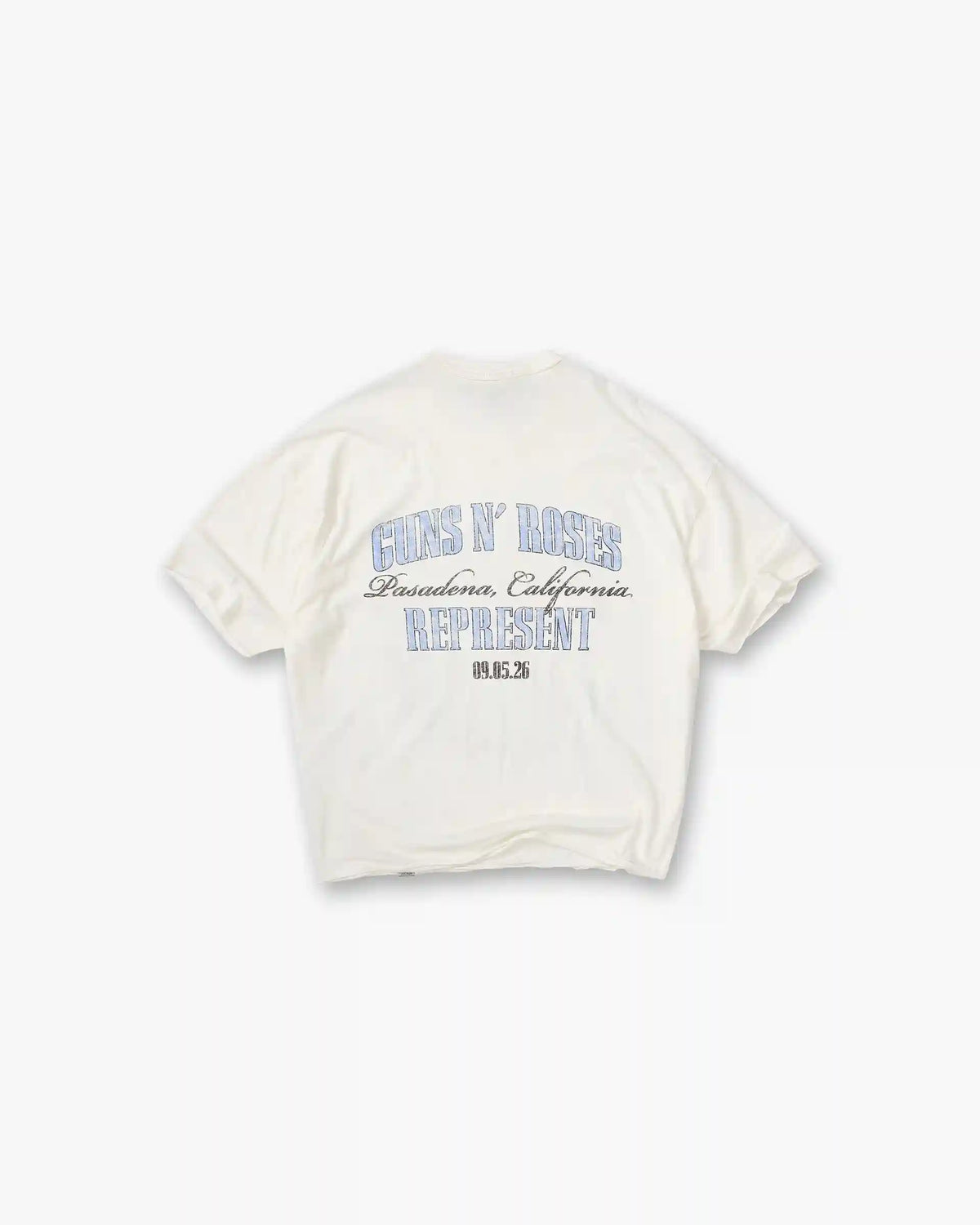 Represent X Guns N' Roses Revolver T-Shirt - Flat White