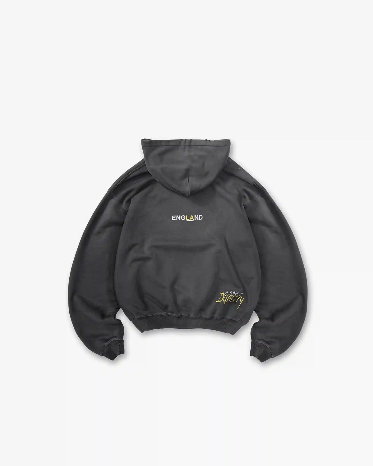 Enemy Hoodie - Washed Black