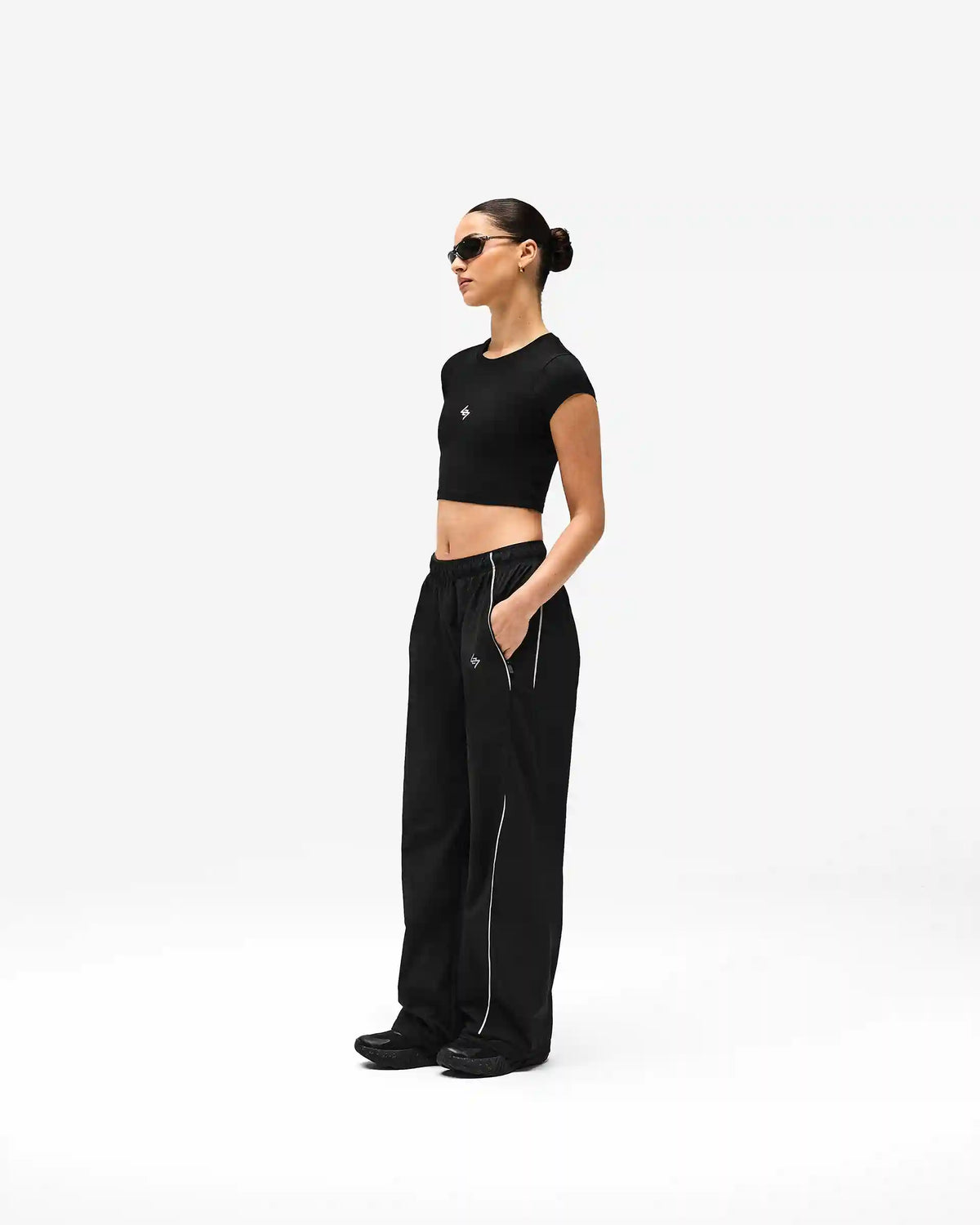 247 Flash Track Jogger - Black