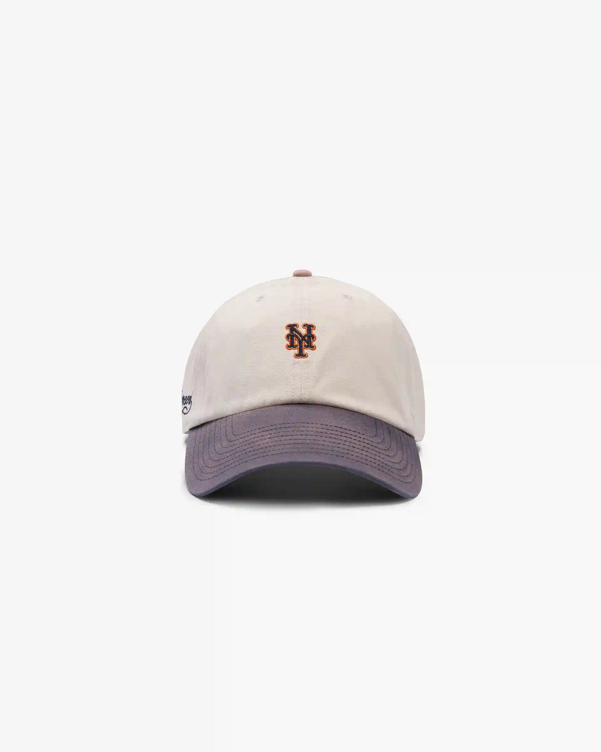 Represent X 47 Mini New York Mets Cap - Off White Navy