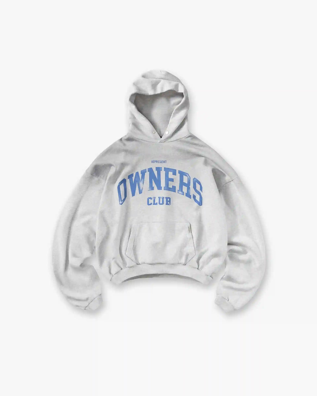 Represent Owners Club Hoodie - Sprayed Ice Grey Marl