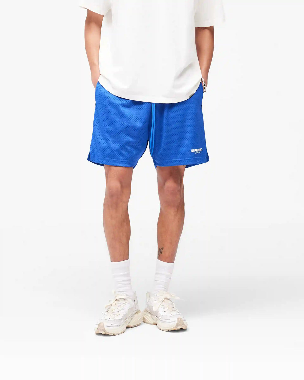 Represent Owners Club Mesh Shorts - Cobalt