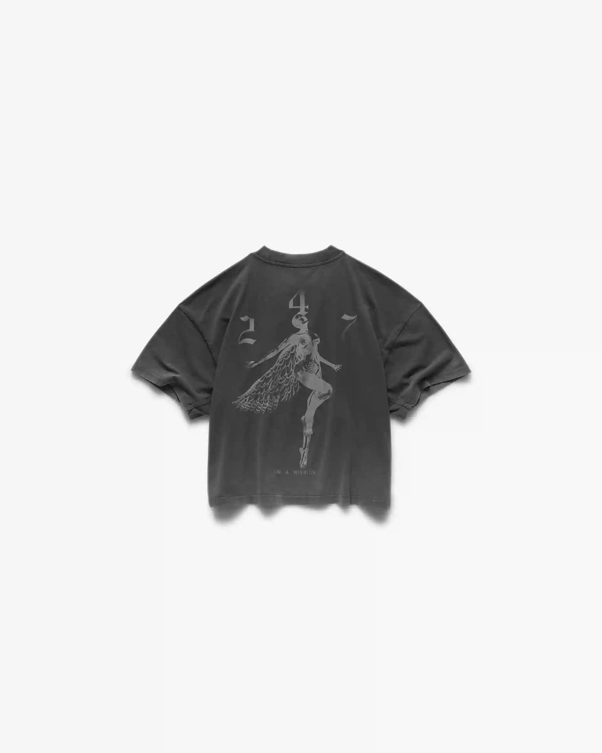 247 Fallen Angel T-Shirt - Vintage Black