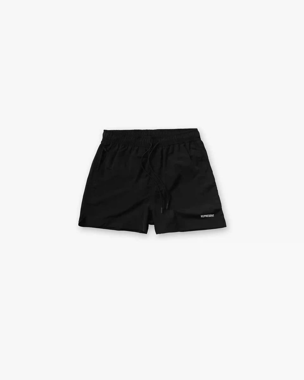 Represent Swim Short - Jet Black
