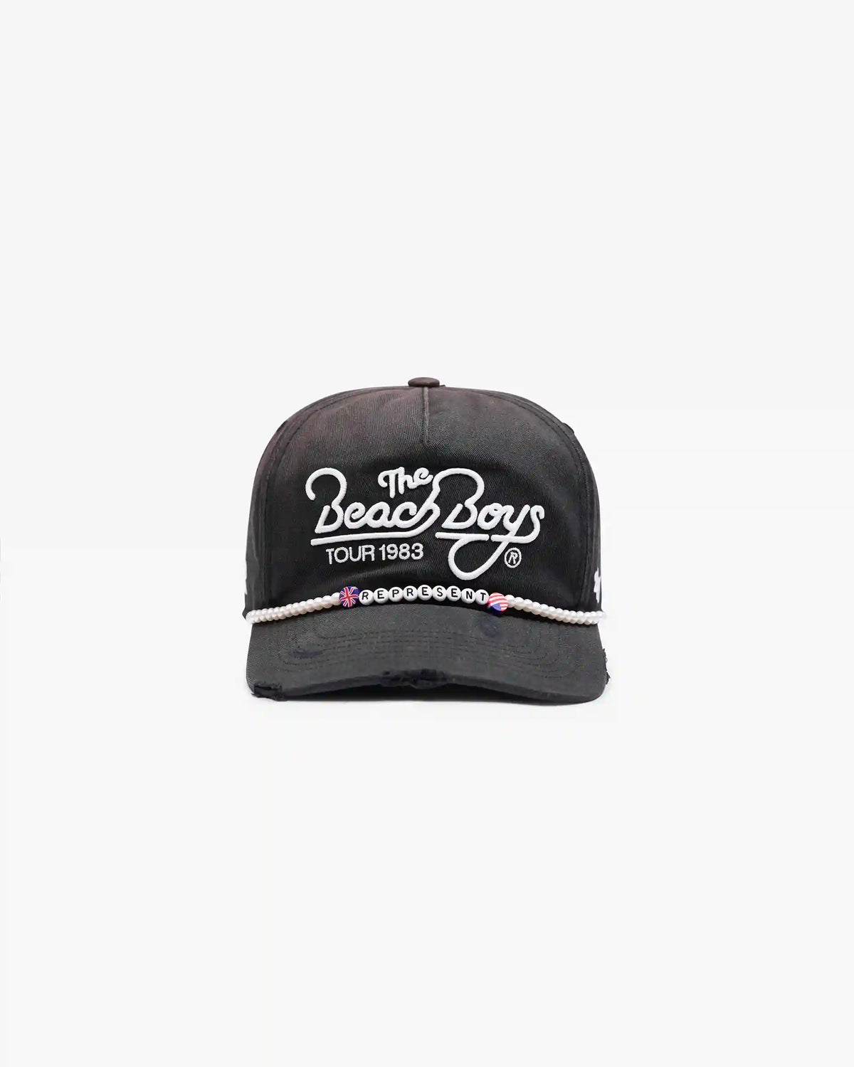 Represent x Beach Boys Tour x 47 Cap - Washed Black