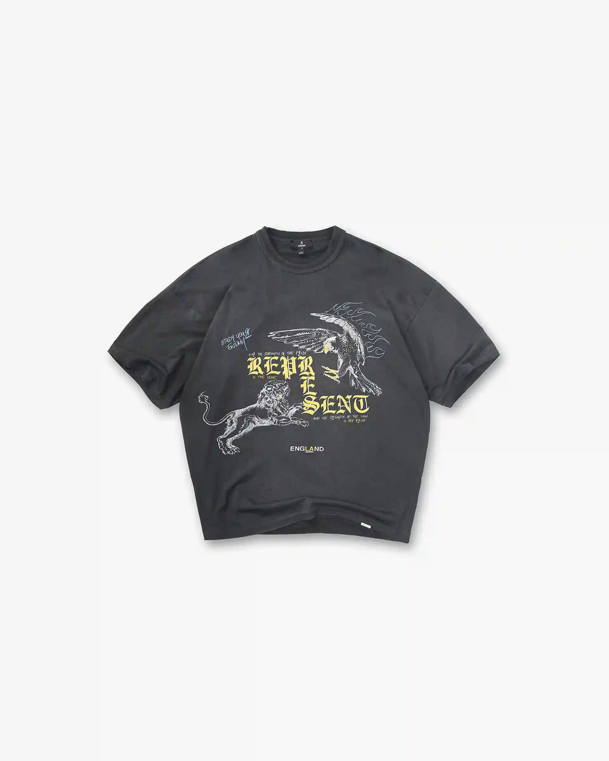 Enemy T-Shirt - Washed Black