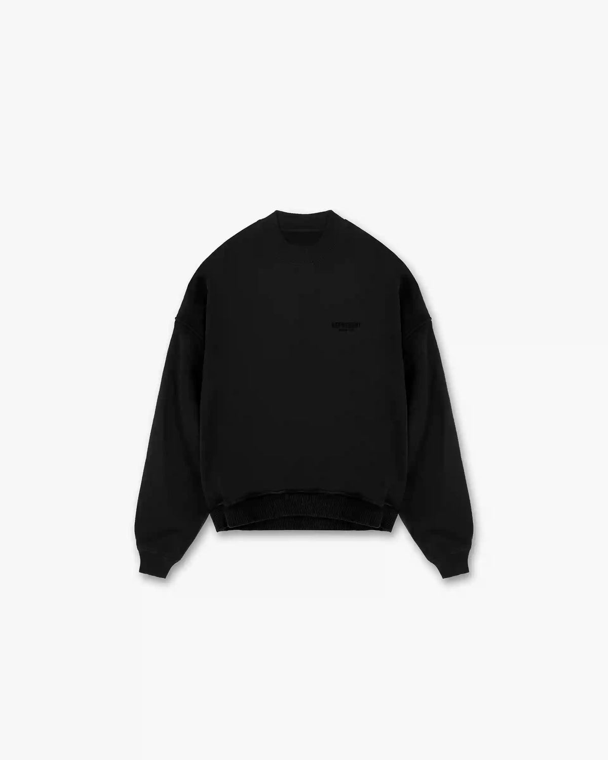 Represent Owners Club Flocked Sweater - Black