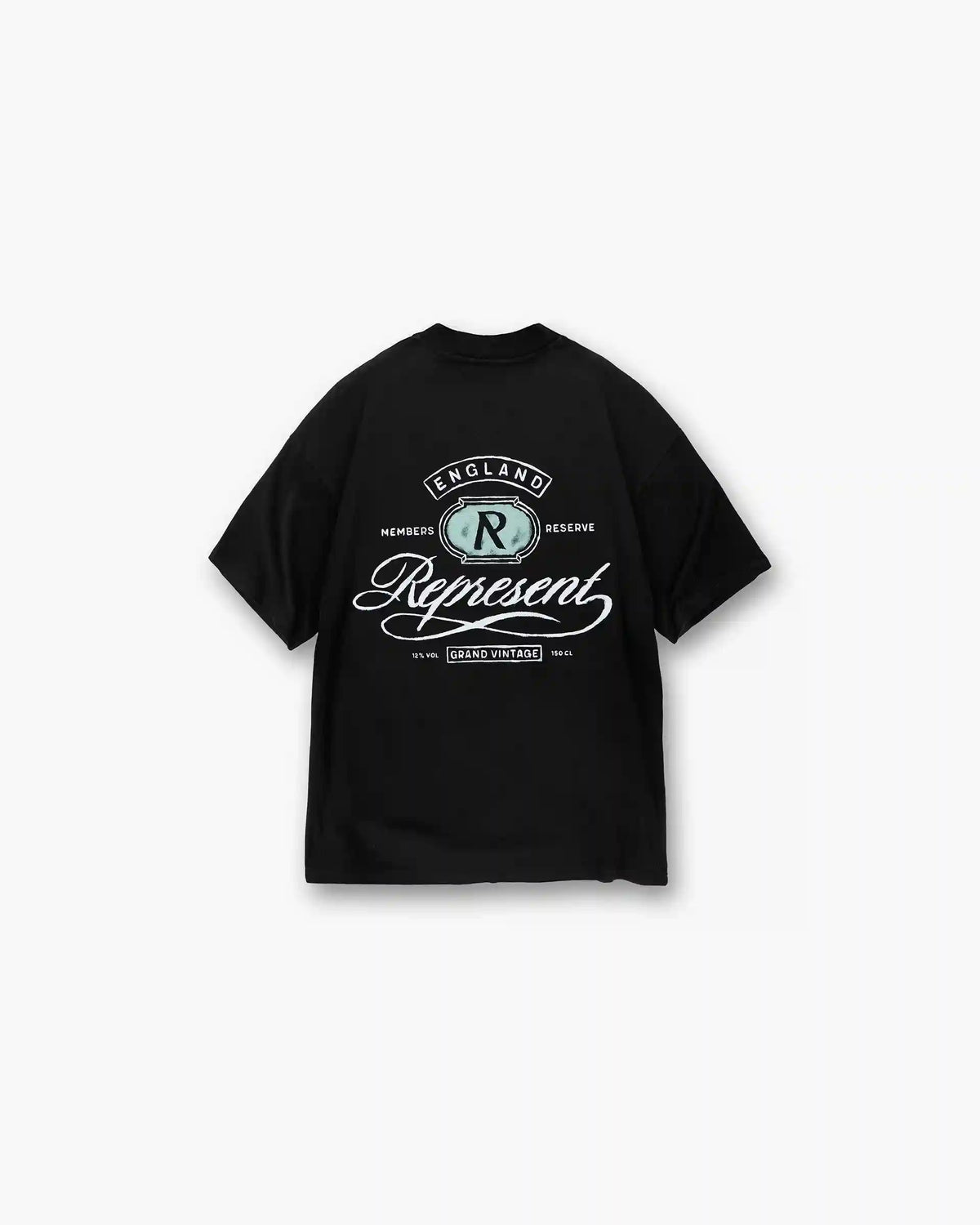 Grand Vintage Hand Drawn T-Shirt - Jet Black
