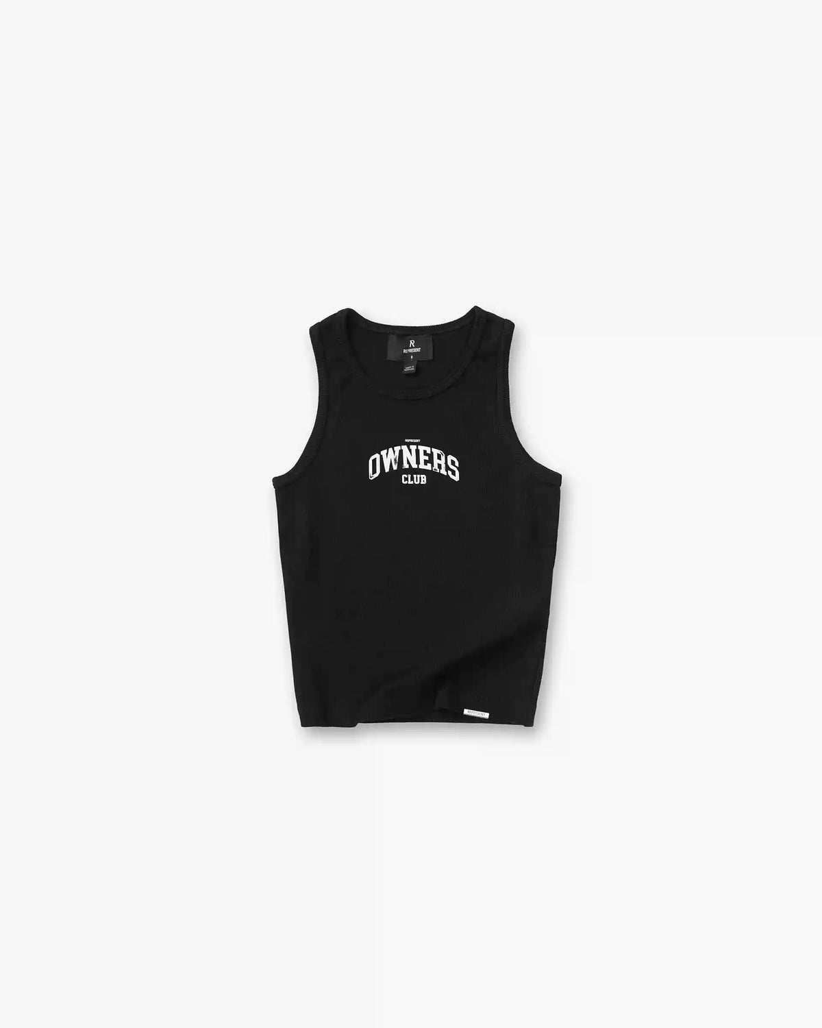 Represent Owners Club Rib Vest - Jet Black