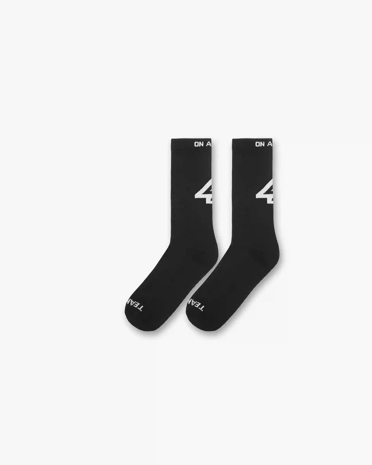247 Logo Sock - Jet Black
