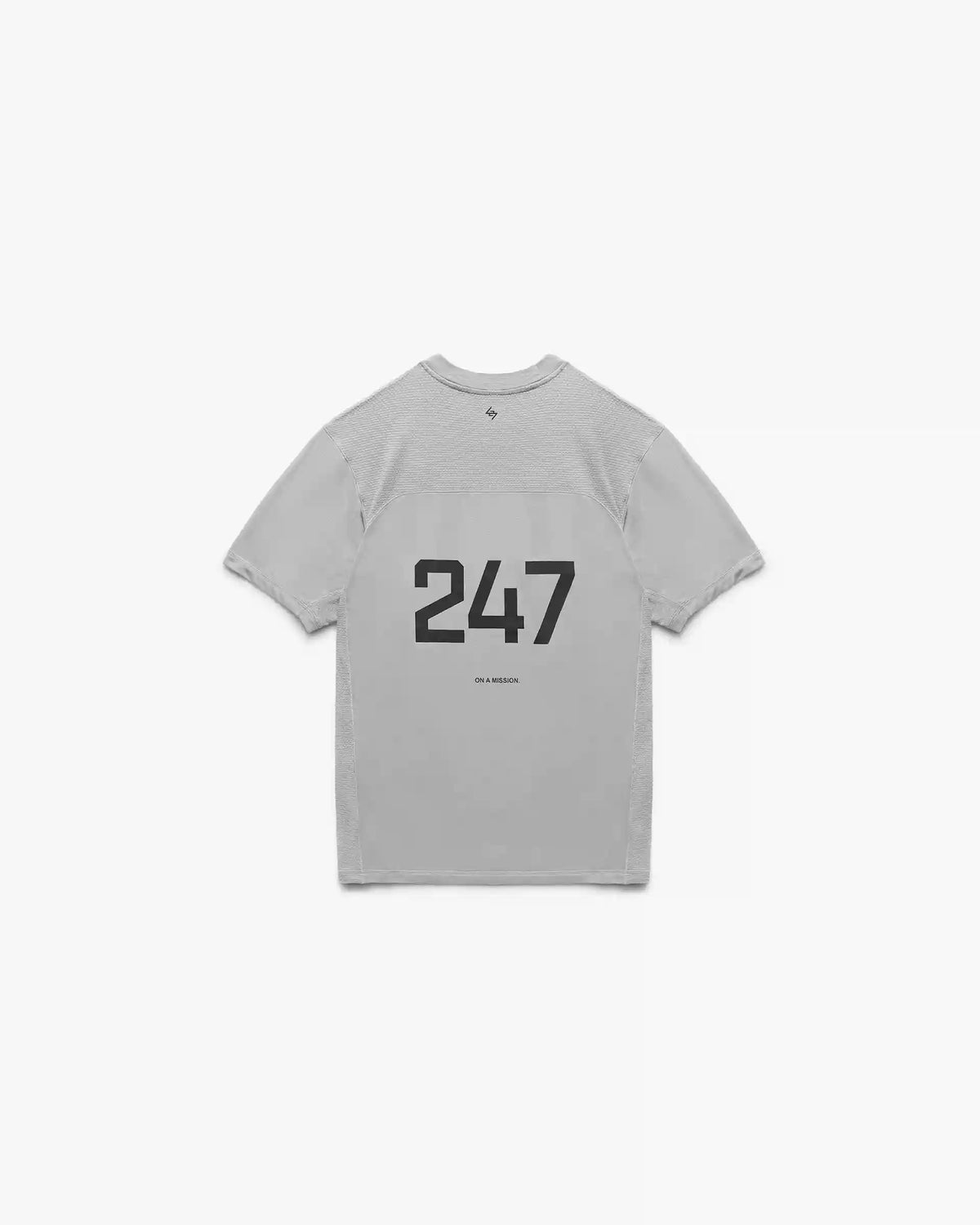 247 Numbers T-Shirt - Ash Grey