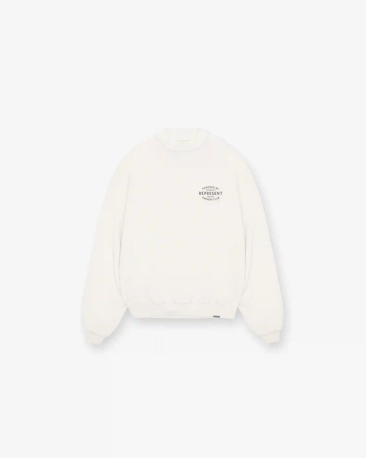 Represent Owners Club Stamp Sweater - Flat White