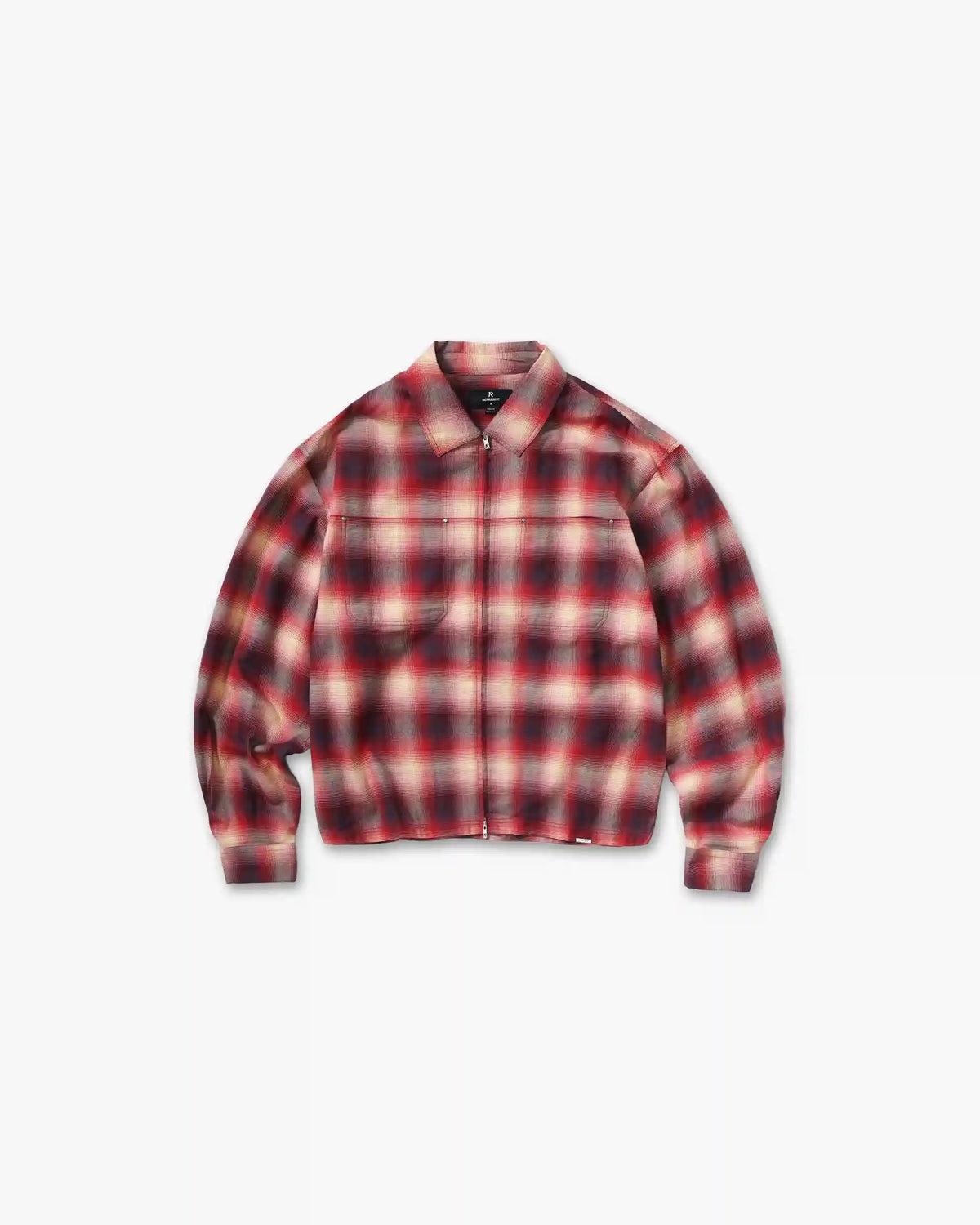 Sunset Flannel - Racing Red