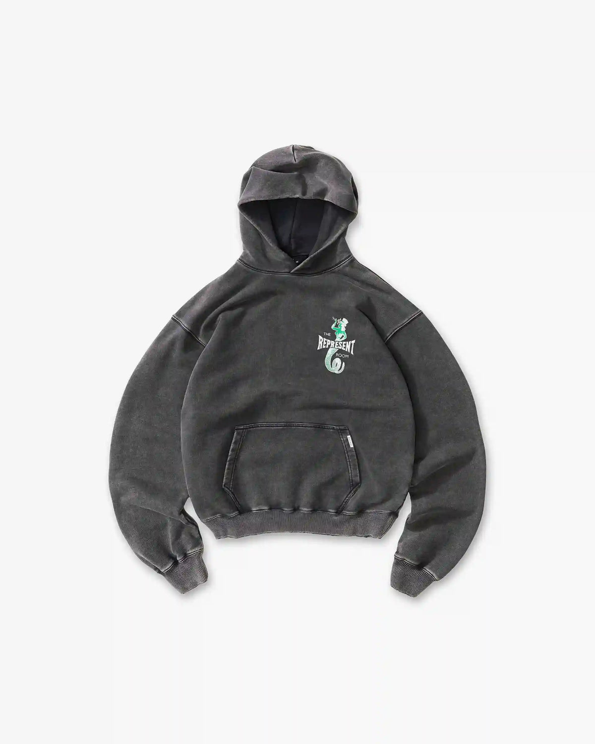 Represent x The Viper Room Dice Hoodie - Vintage Grey