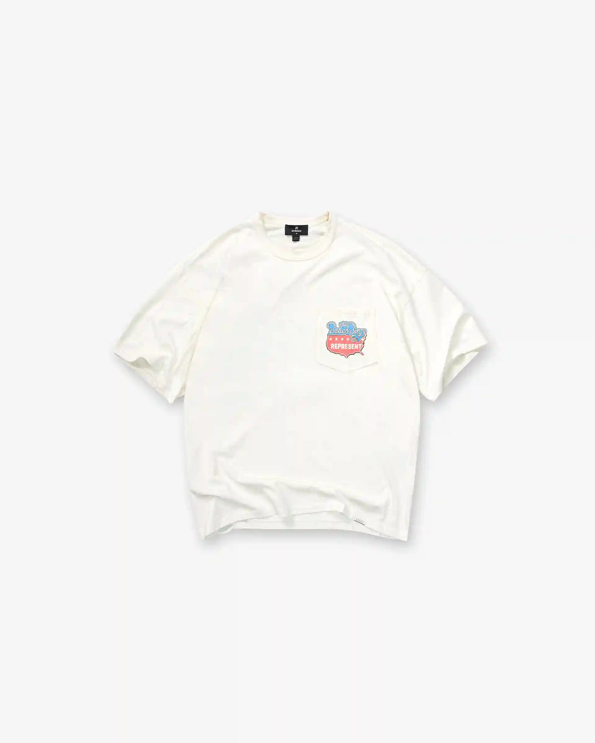 Represent x Beach Boys Americas Band T-Shirt - Flat White