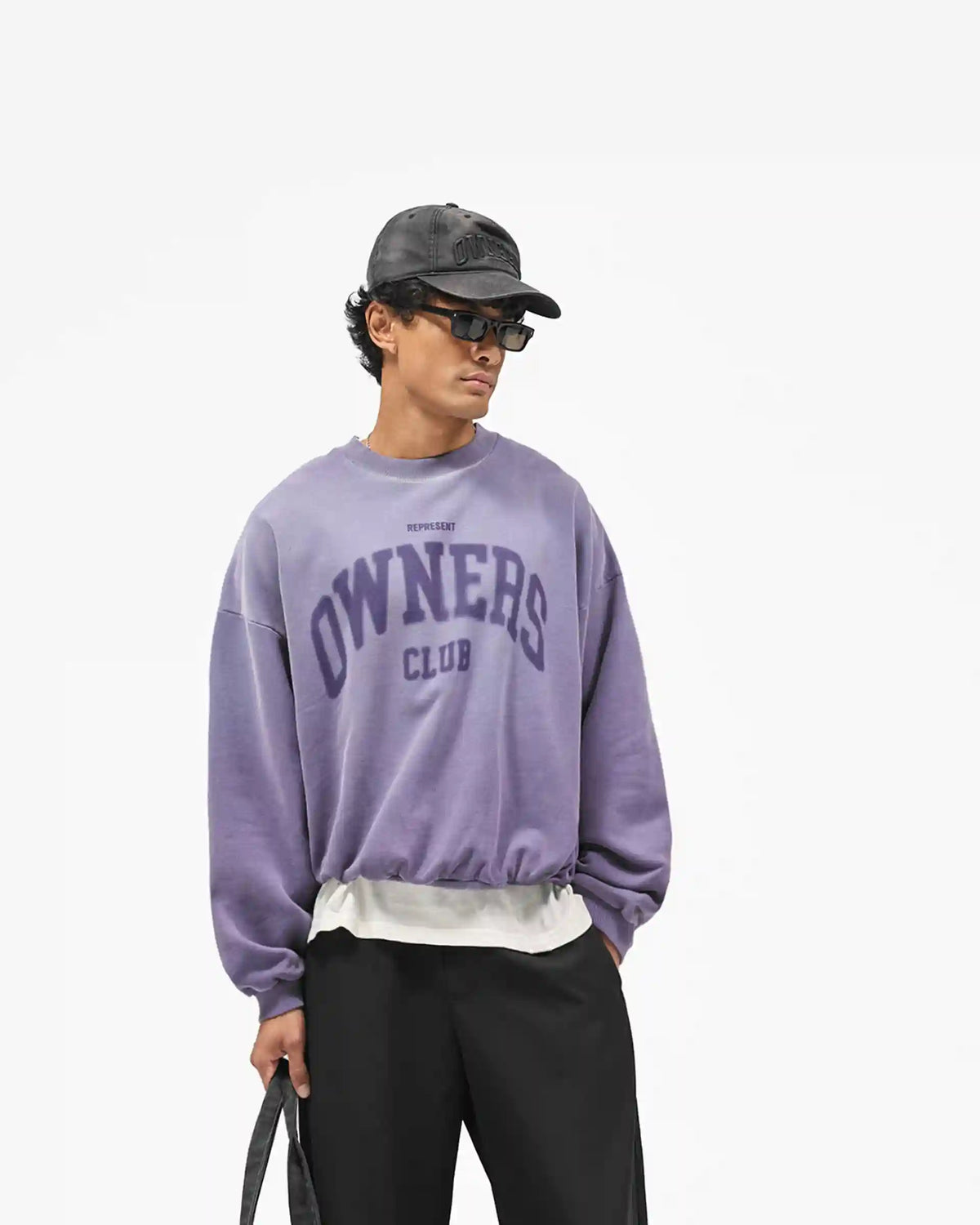 Represent Owners Club Sweatshirt - Deep Purple