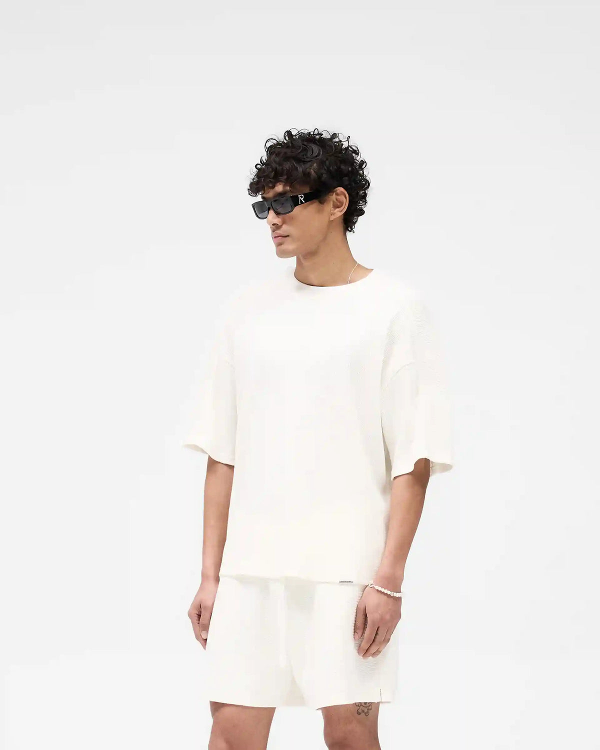 Waffle T-Shirt - Flat White